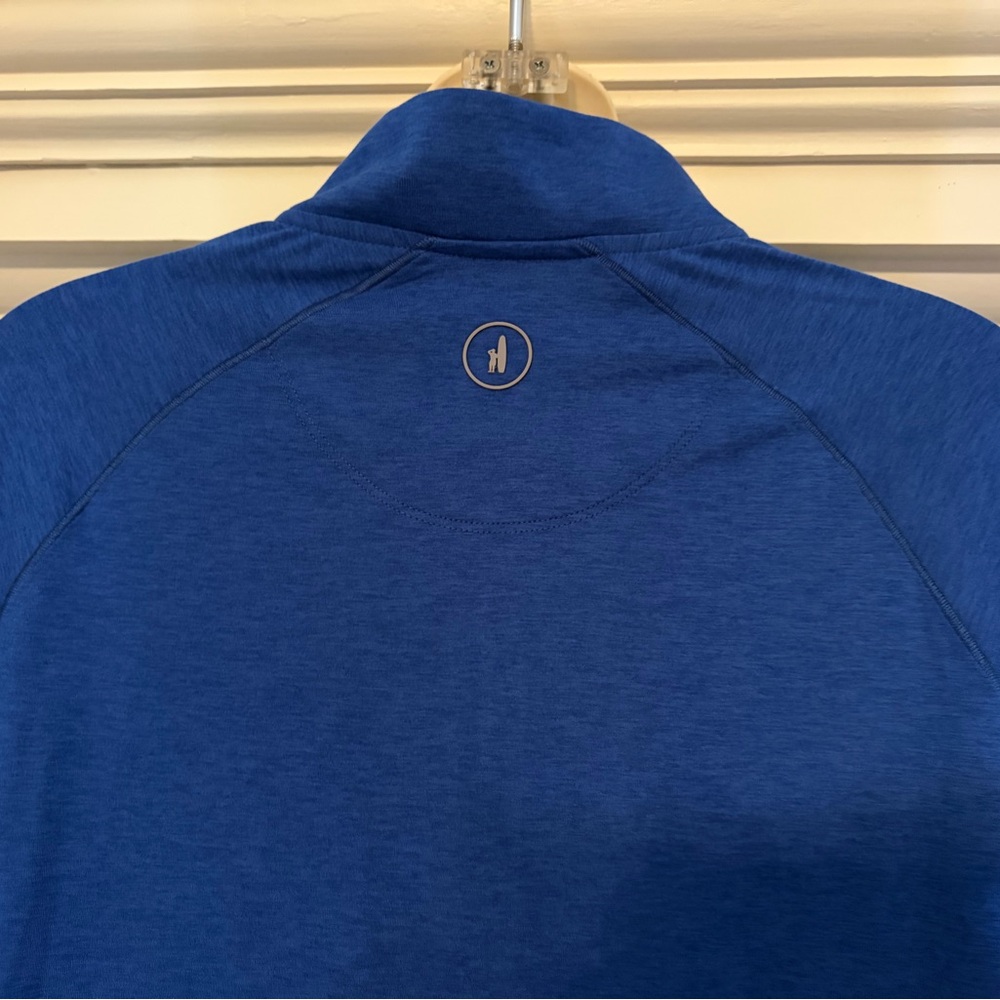 Johnnie-O blue quarter Zip Sz Large